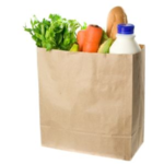 Paper grocery bag