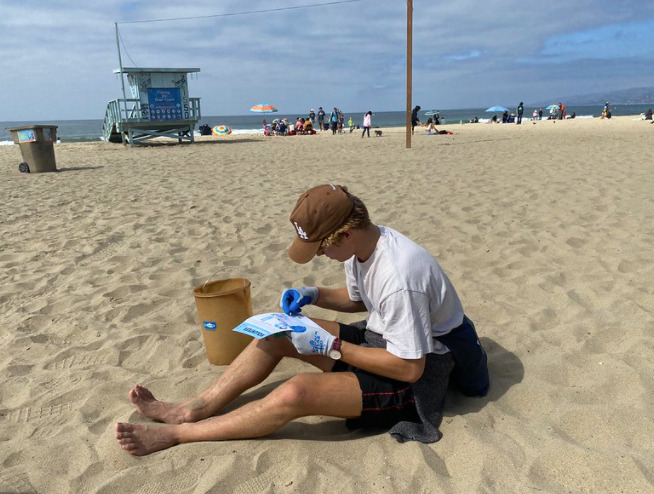 long beach ms clean up volunteer
