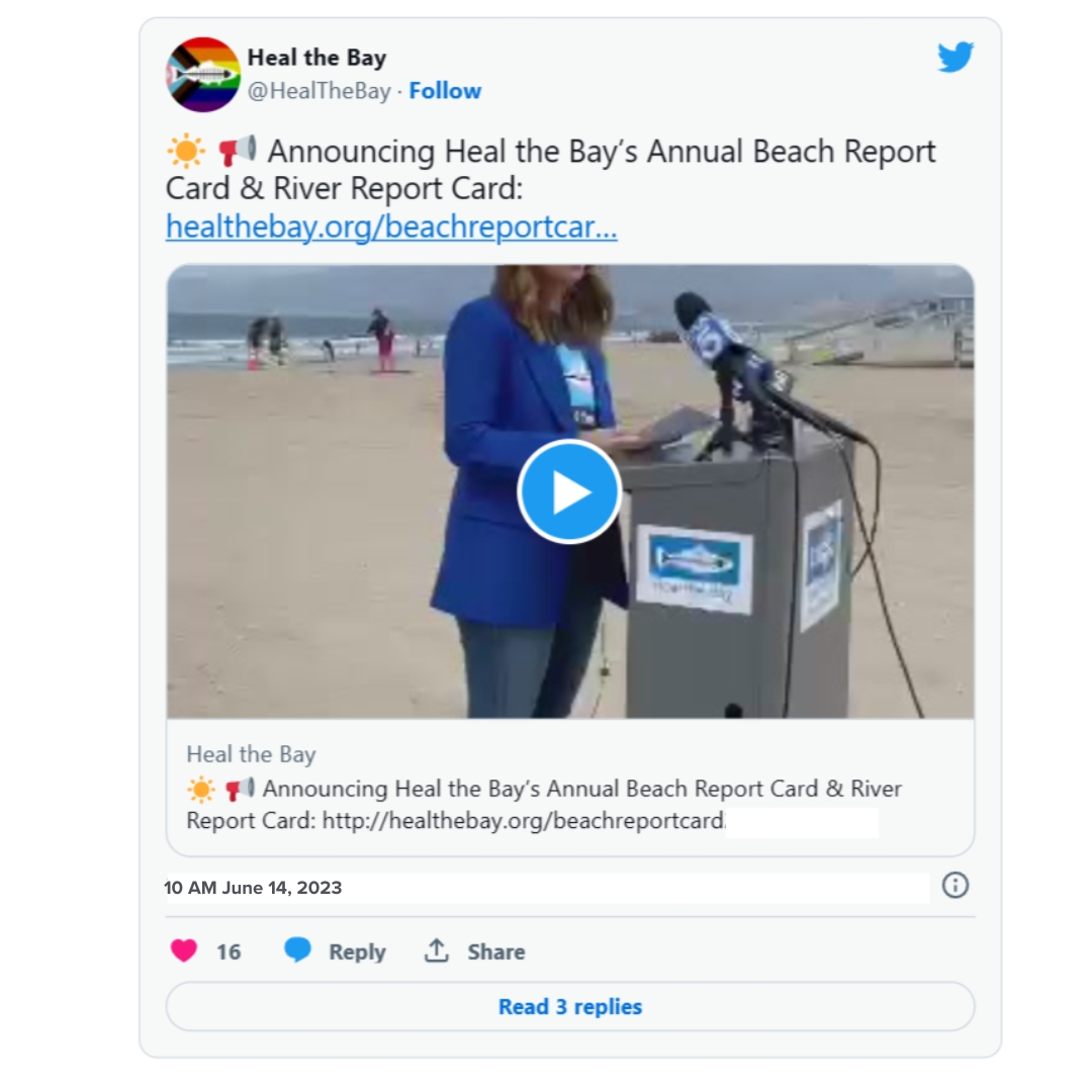 Heal the Bay Releases Annual Beach Report Card & River Report Card 2022