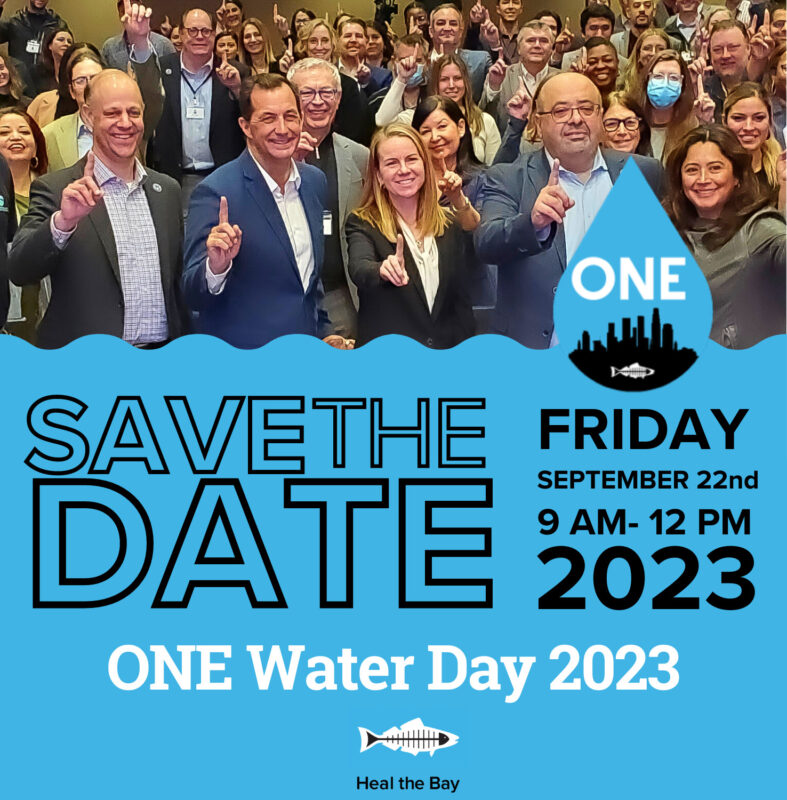 Get tickets to the 2023 One Water Day event that will bring together water experts from some of Los Angele's most important agencies. 