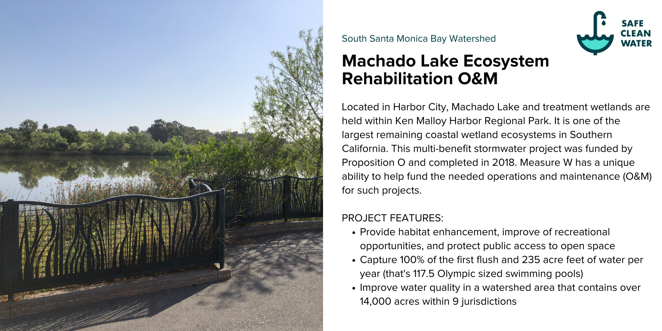 Machado Lake Added to Website